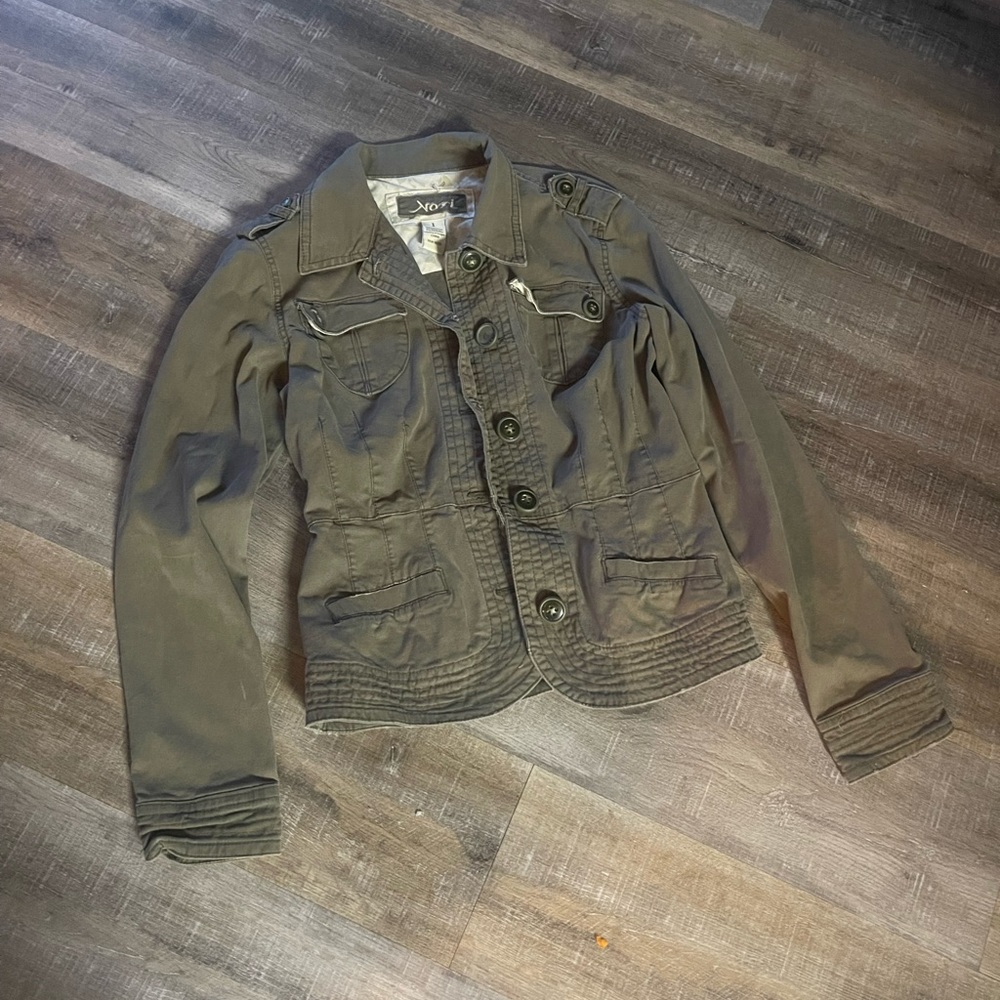 Nori olive green jacket